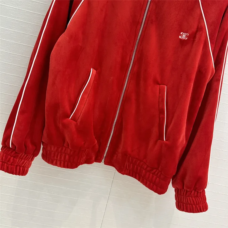 Celine Preppy Velvet Tracksuit